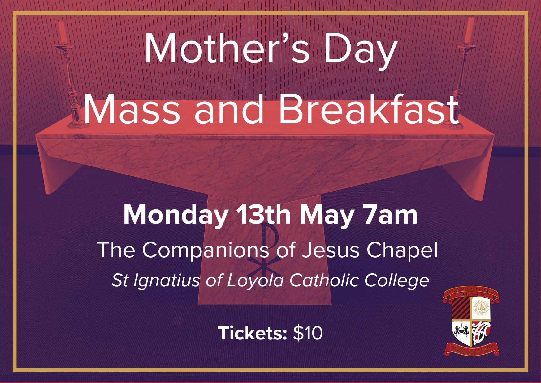 Mother's Day Mass & Breakfast