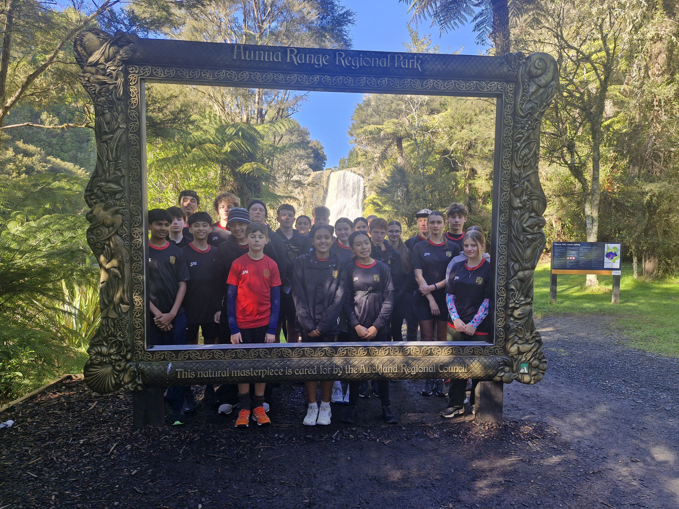 Year 10 Outdoor Education Hunua Falls Trip