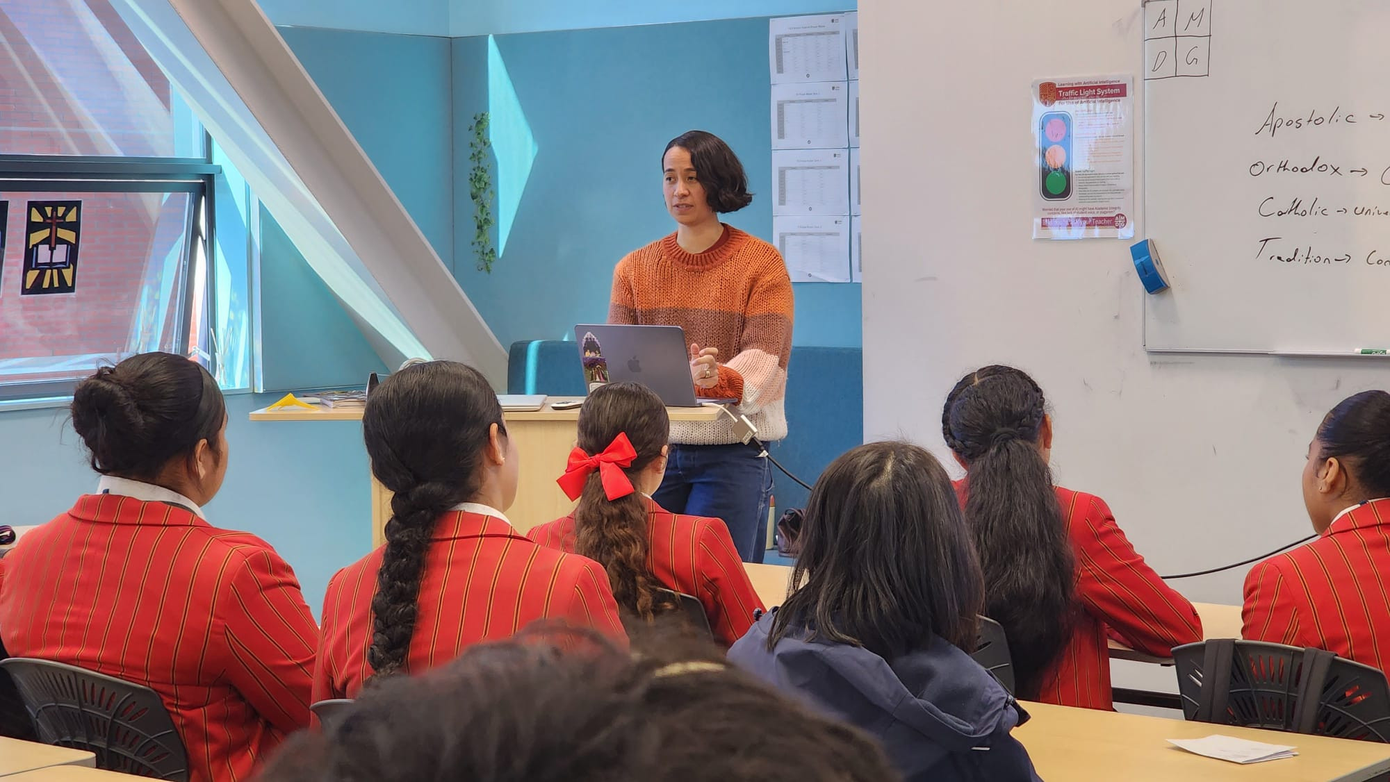 Visit from Dr Thérèse Lautua