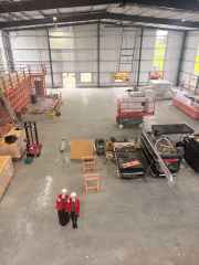 New Gym Site Visit