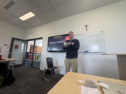 Fr Frank Bird visit