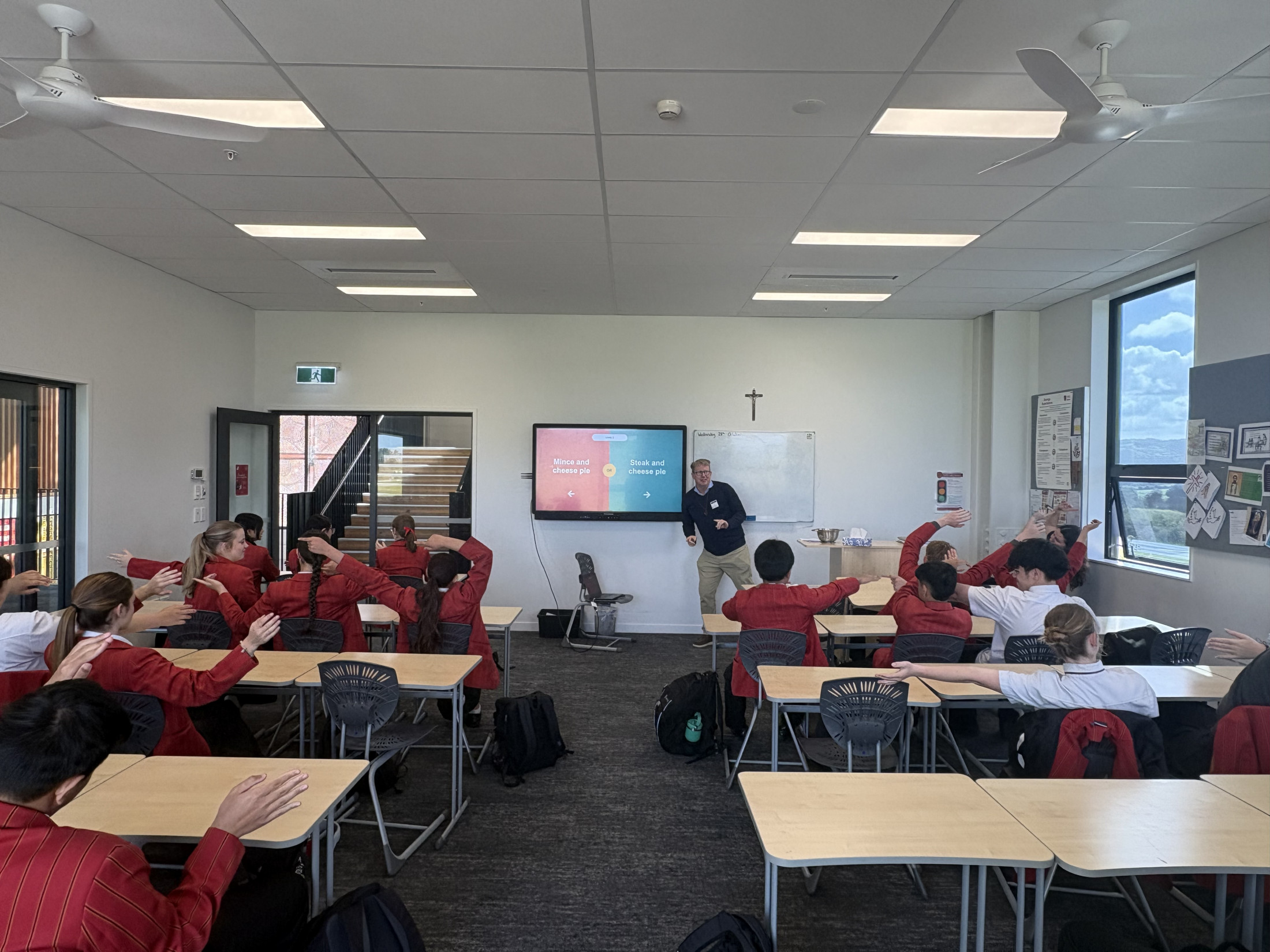 Fr Frank Bird visit